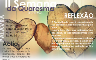 2ª feira da II semana da quaresma