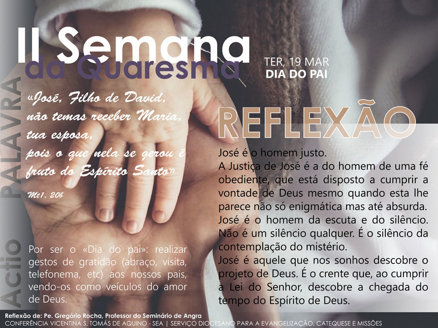 3ª feira da II semana da quaresma