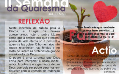 5ª feira da II semana da quaresma