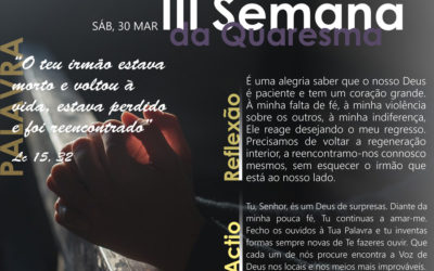 Sábado da III semana da quaresma
