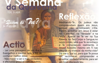 3ª feira da V semana da quaresma