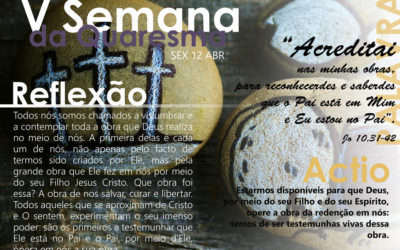 6ª feira da V semana da quaresma