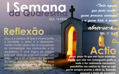 5ª feira da I semana da quaresma