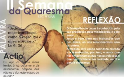 2ª feira da II semana da quaresma