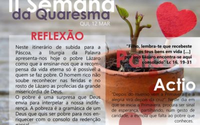 5ª feira da II semana da quaresma
