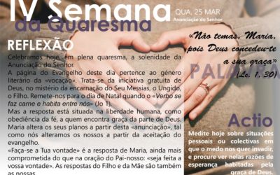 4ª feira da IV semana da quaresma