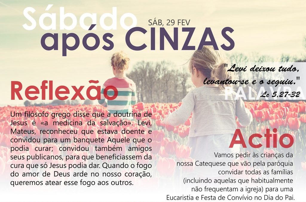 Sábado depois das cinzas