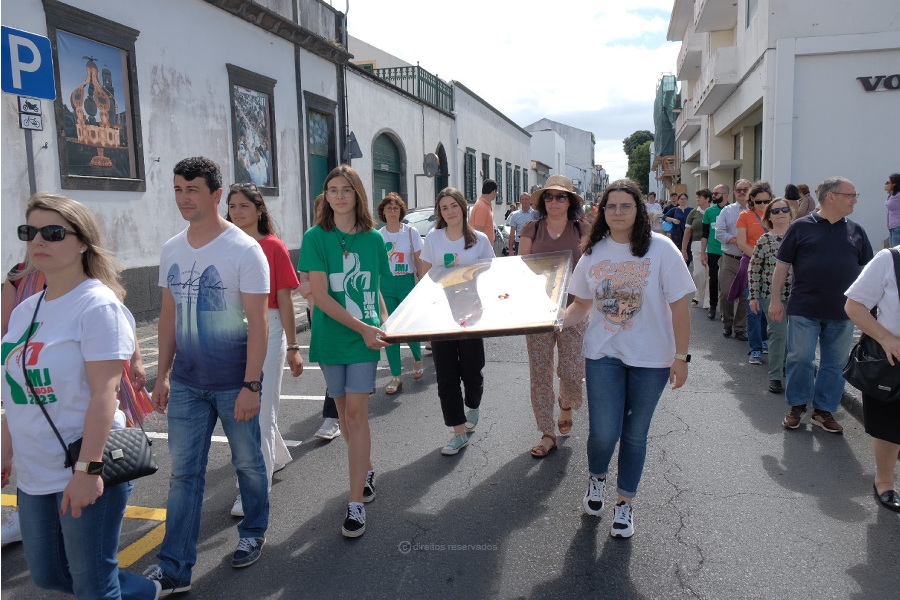Açores: Peregrinação dos Símbolos foi “o evento mais mobilizador da Igreja depois de dois anos de pandemia”