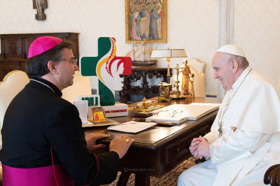 Papa recebeu D. Américo Aguiar, presidente da Fundação JMJ Lisboa 2023