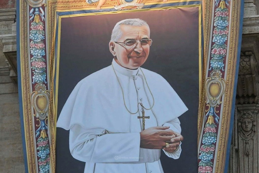 Papa beatificou João Paulo I
