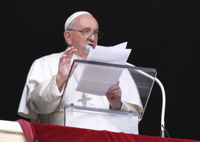 "A oração é a força da paz", diz o Papa, recordando a Ucrânia e a Etiópia