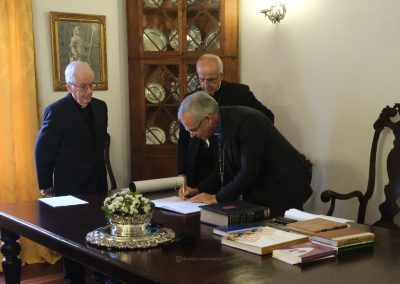 Bispo faz primeiras nomeações
