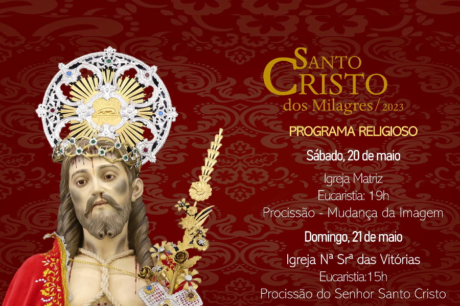 Santa Maria prepara-se para viver festa do Senhor Santo Cristo dos Milagres