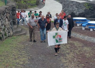 Arrear a bandeira da JMJ nas Flores “não é o fim” mas “a inauguração de um tempo novo”  saído da Jornada Mundial da Juventude