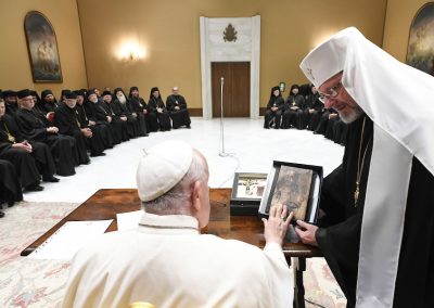 Bispos ucranianos contaram ao Papa os dias de "martírio" da guerra