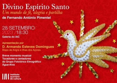 Livro "Divino Espírito Santo, um mundo de fé de alegria e partilha" é lançado na ilha Terceira