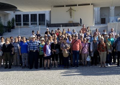 Grupos de 89 idosos do Nordeste está em peregrinação a Fátima